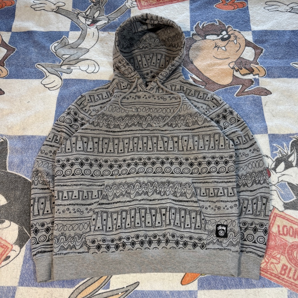 Stussy All Over Print Hoodie